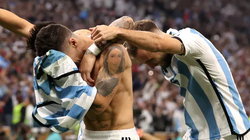 Flamengo pode realizar investida milionária por Montiel, da Seleção Argentina. (Photo by Clive Brunskill/Getty Images)