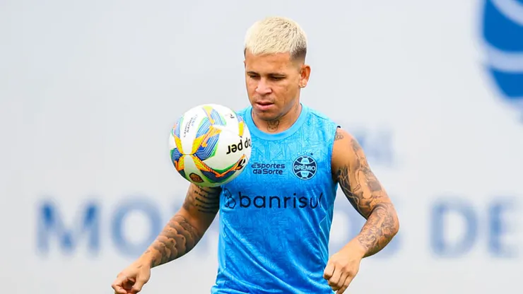 Soteldo se lesionou na reta final do mês de janeiro (Foto: Renan Jardim / Grêmio / Divulgação)