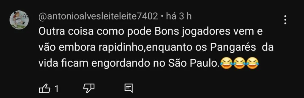 Repercussão via YouTube