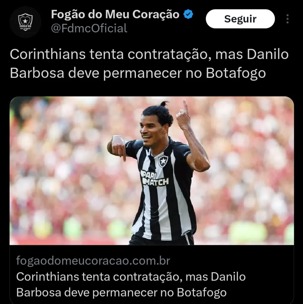 Repercussão via Twitter