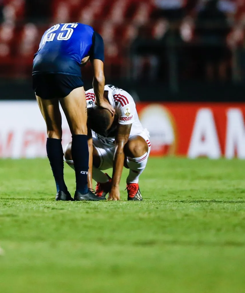 Talleres eliminou o São Paulo na segunda fase preliminar da Libertadores, em 2019 (Photo by Alexandre Schneider/Getty Images)
