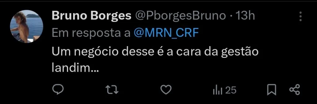 Repercussão via Twitter