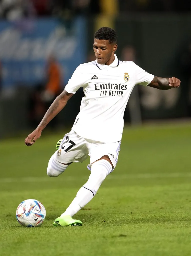 Tobias em ação pelo Real Madrid (Photo by Thearon W. Henderson/Getty Images)