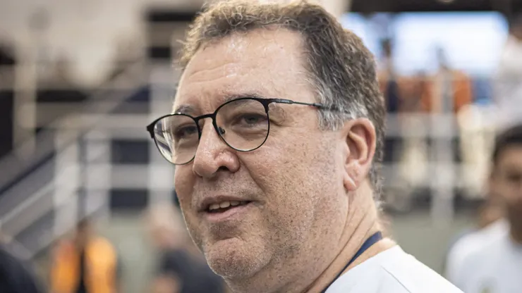 Marcelo Teixeira, presidente do Santos breca contratações no momento. Foto: Raul Baretta/Santos FC