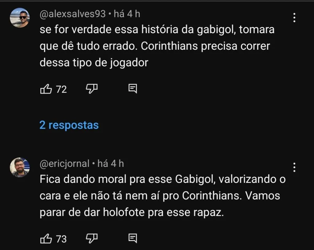 Repercussão via YouTube