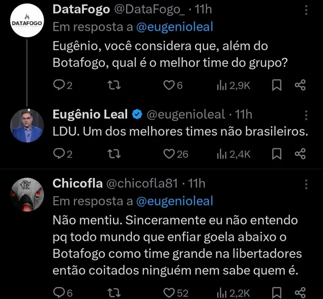 Repercussão via Twitter