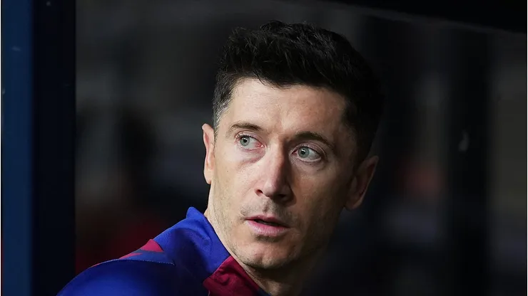Lewandowski interessa ao Atlético de Madrid. Foto: Alex Caparros/Getty Images
