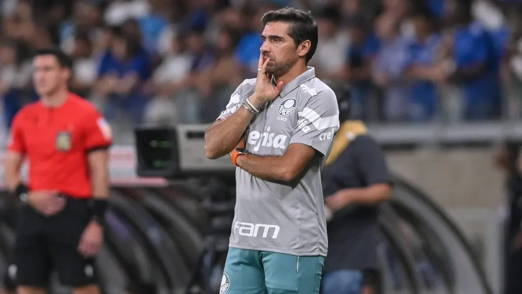 Abel Ferreira explicou situação de Endrick (Foto: João Guilherme Arenazio/Getty Images)