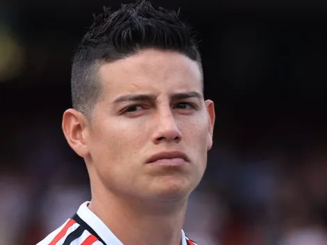 James Rodríguez tem atitude polêmica no São Paulo