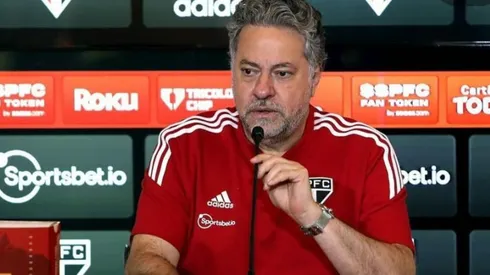 Julio Casares: presidente abriu o jogo sobre busca do São Paulo por reforços (Foto: Divulgação)