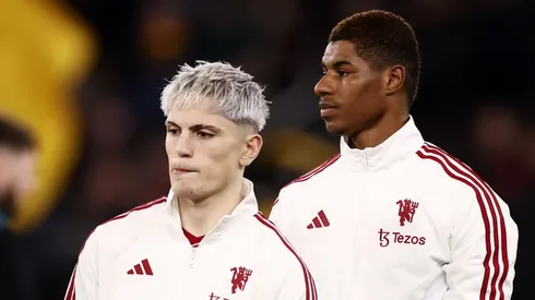 Real Madrid manifesta interesse em Garnacho, do Manchester United (Photo by Naomi Baker/Getty Images)