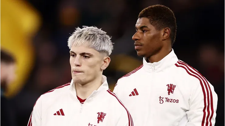 Real Madrid manifesta interesse em Garnacho, do Manchester United (Photo by Naomi Baker/Getty Images)