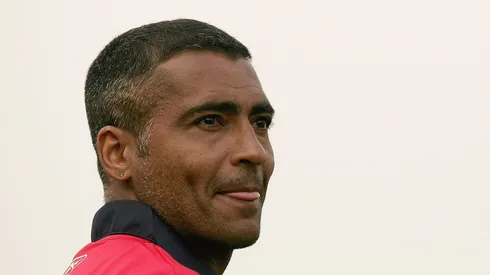 Romário dispara contra torcedores do América. Foto: Mark Kolbe/Getty Images