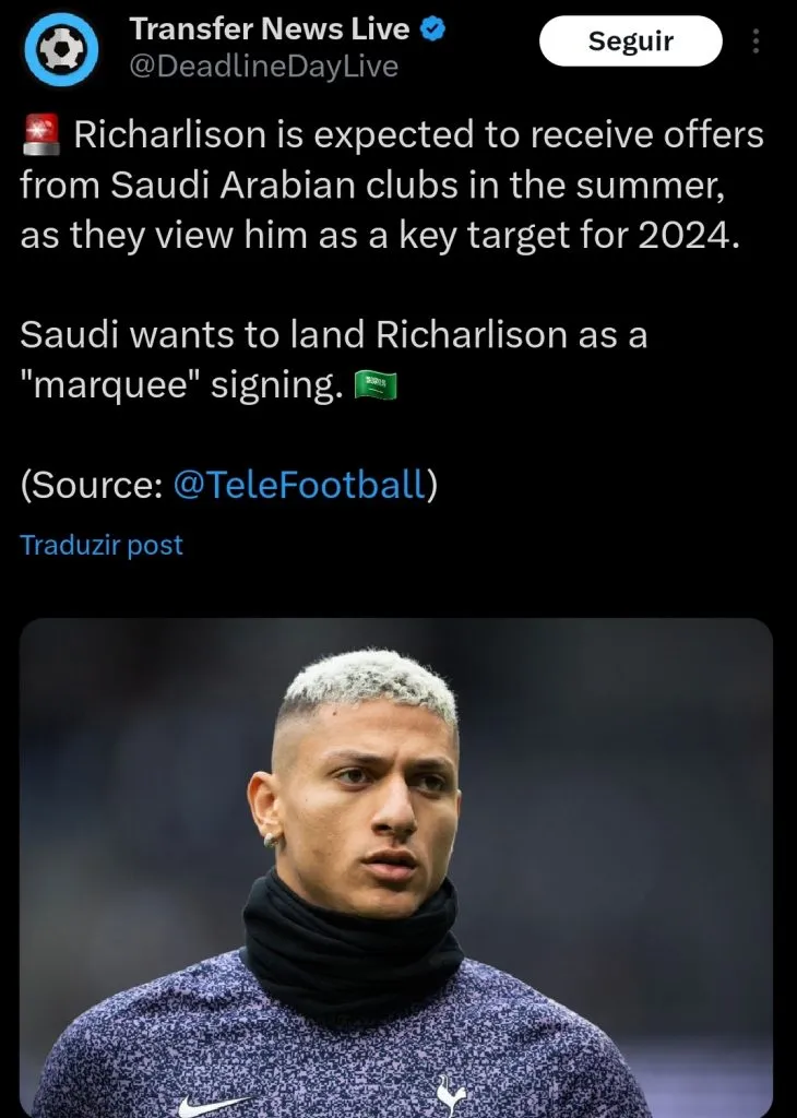 Repercussão via Twitter