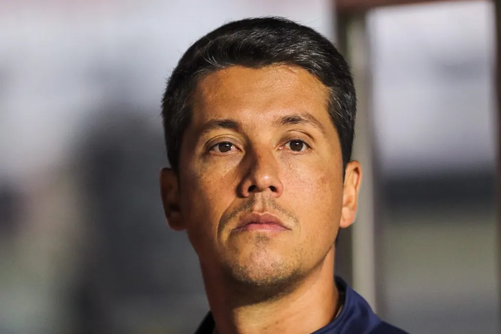 Thiago Carpini no duelo diante do Bragantino. Foto: Reinaldo Campos/AGIF