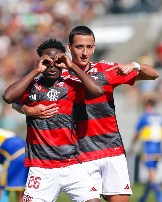 Shola, jogdaor do Flamengo \ Foto: Divulgação/ CONMEBOLL Libertadores