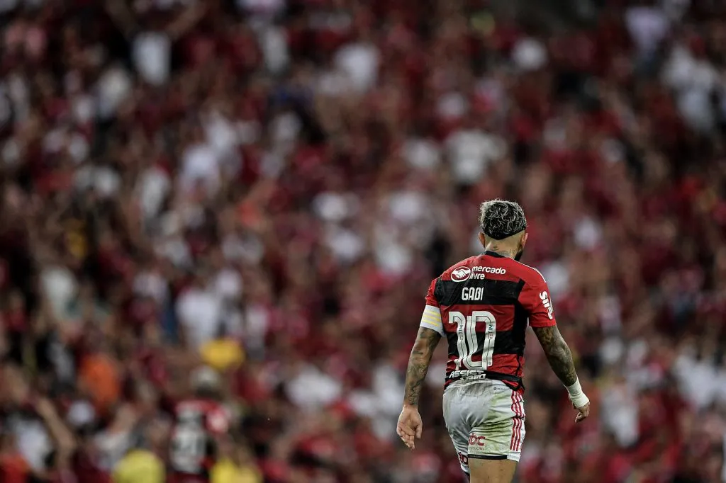 Gabigol está em baixa no Flamengo. Foto: Thiago Ribeiro/AGIF