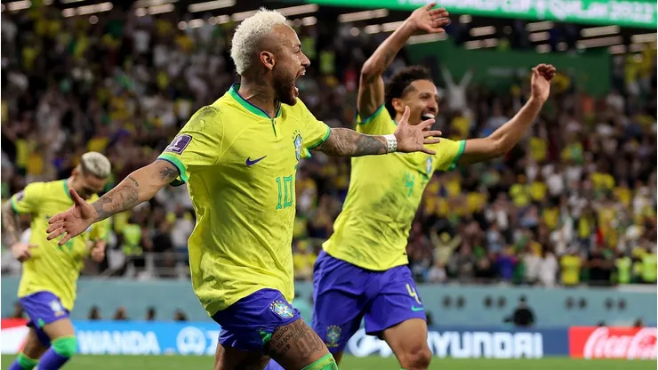 Neymar of Brazil (Photo by Lars Baron/Getty Images)