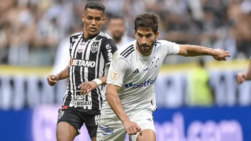 Lucas Silva of Cruzeiro . (Photo by João Guilherme/Getty Images)