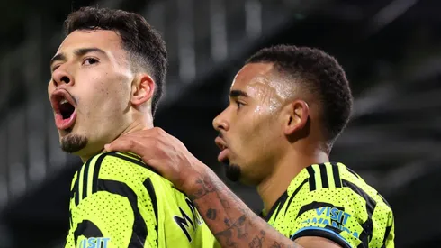 Barcelona traça estratégia para fechar com Gabriel Martinelli, do Arsenal (Photo by Catherine Ivill/Getty Images)