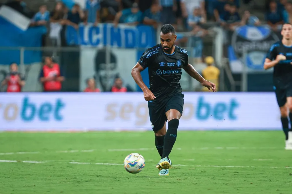 Galdino em ação pelo Tricolor. Foto: Maxi Franzoi/AGIF