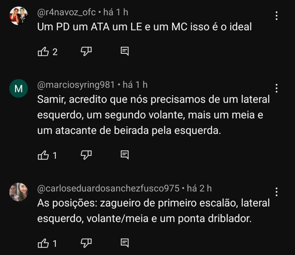 Repercussão via YouTube