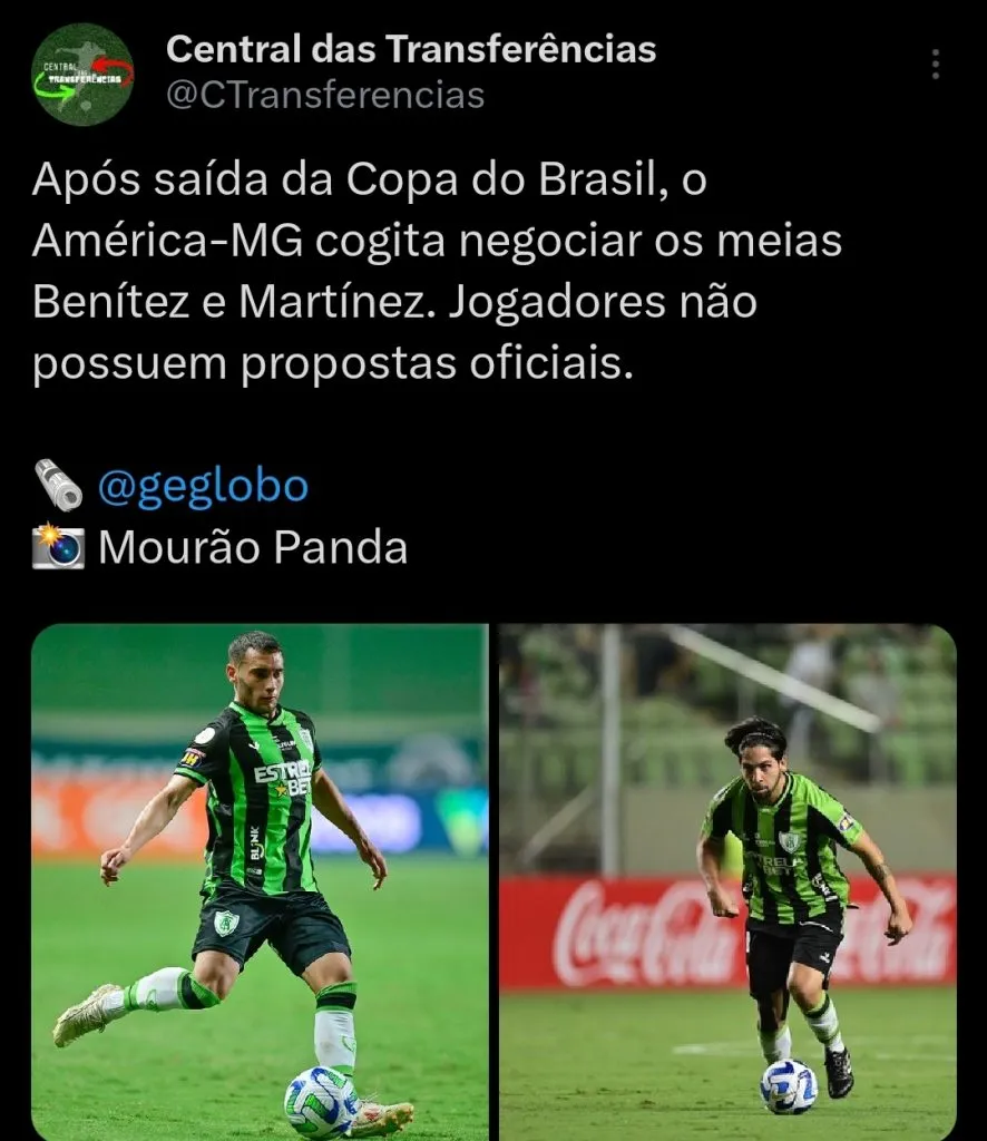 Repercussão via Twitter