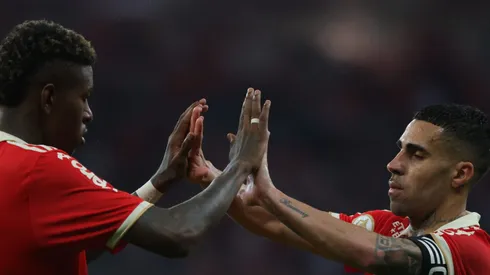 Ex-Corinthians, Gabriel, do Internacional, é oferecido ao Fluminense. (Photo by Silvio Avila/Getty Images)