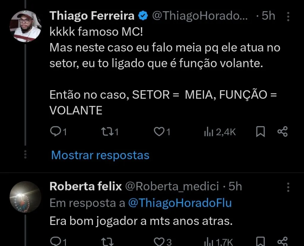 Repercussão via Twitter
