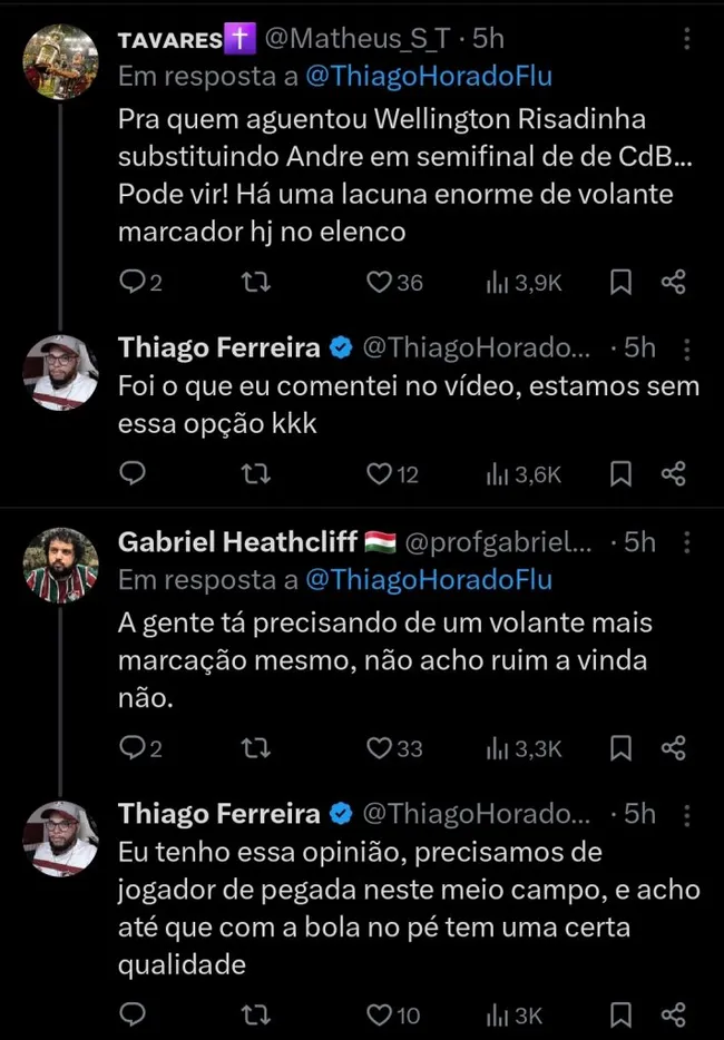 Repercussão via Twitter