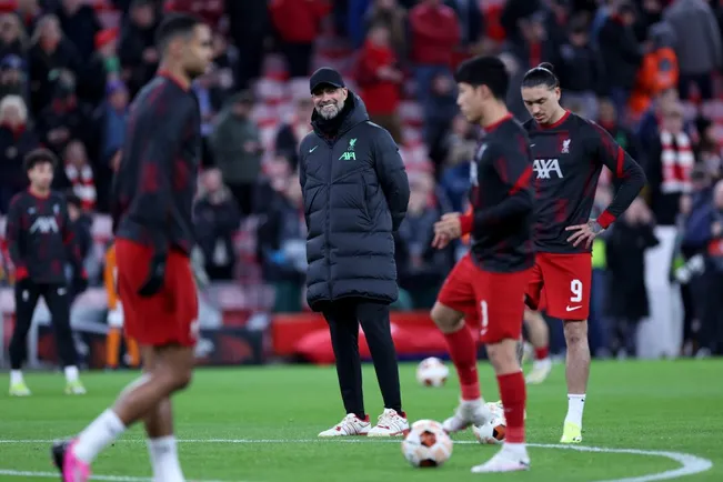 Jurgen Klopp, Manager of Liverpool, . (Photo by Alex Livesey/Getty Images)
