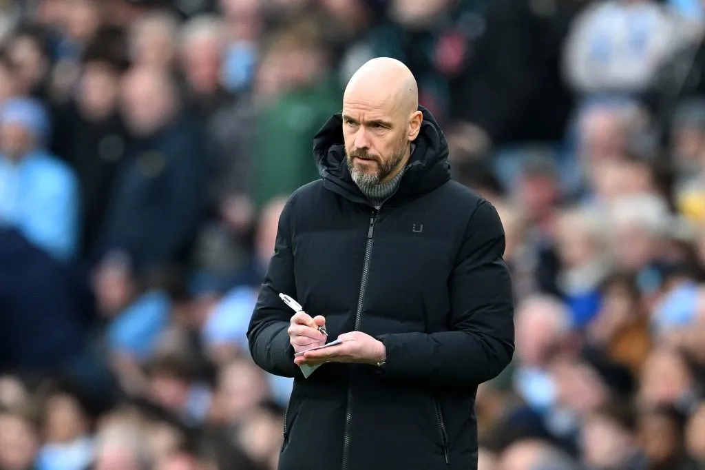 Erik ten Hag, Manager of Manchester United,  (Photo by Michael Regan/Getty Images)