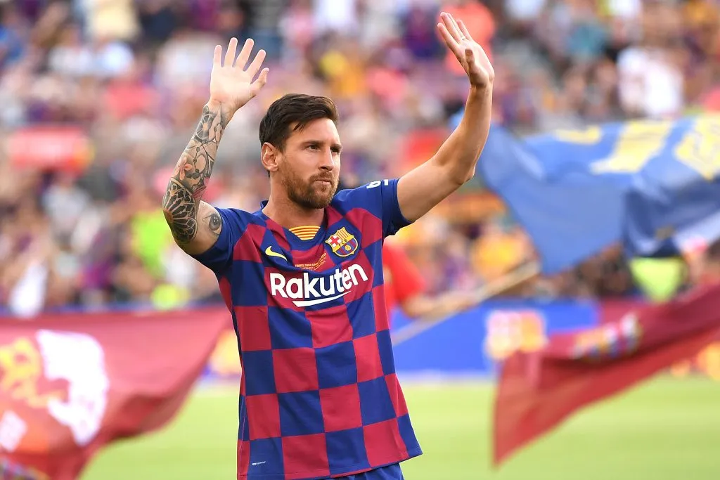 Messi, o segundo maior artilheiro na história da competição (Photo by David Ramos/Getty Images)