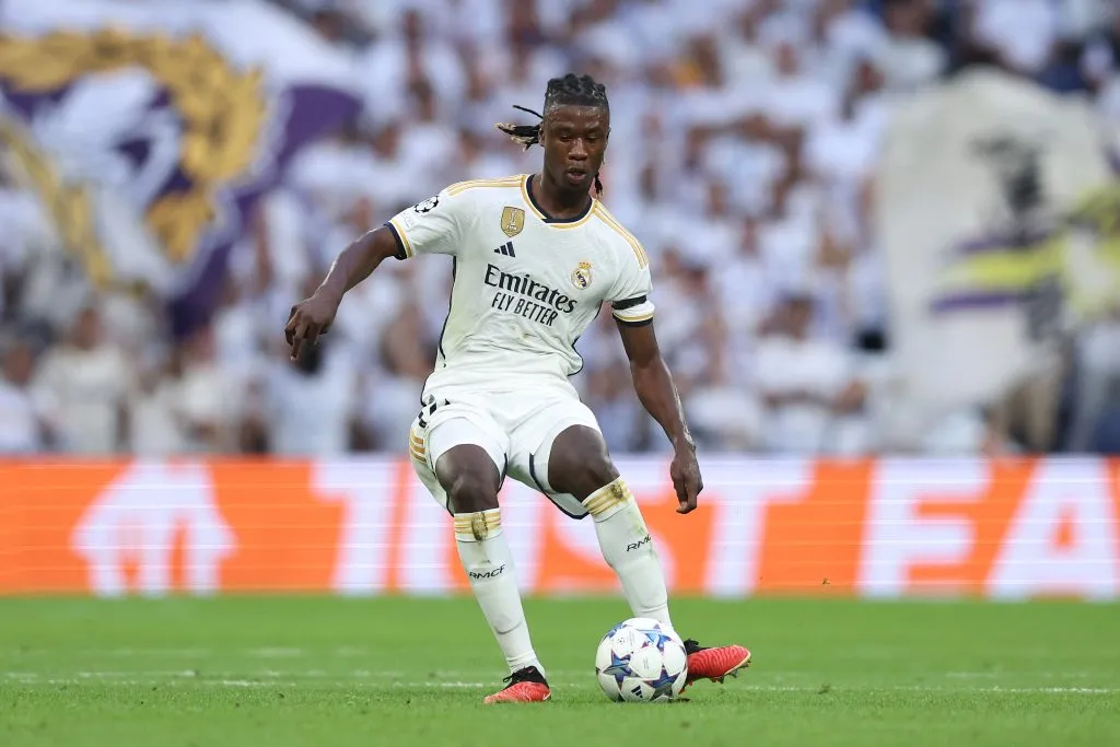 Francês no duelo diante do Union Berlin (Photo by Gonzalo Arroyo Moreno/Getty Images)