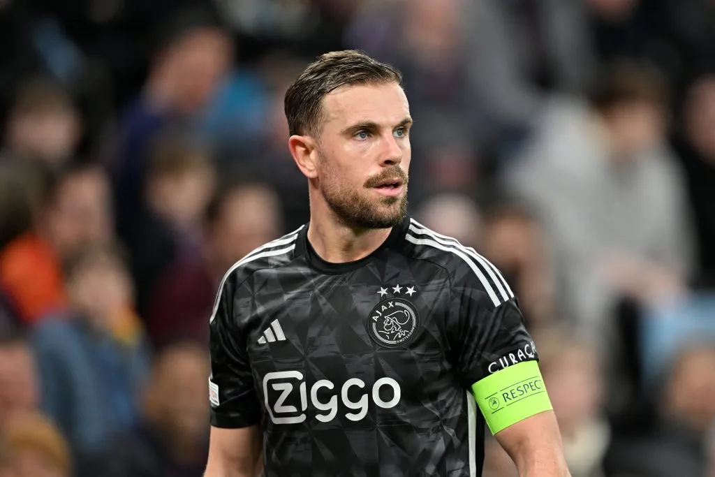 BIRMINGHAM, ENGLAND – MARCH 14: Jordan Henderson pelo Ajax . (Photo by Michael Regan/Getty Images)