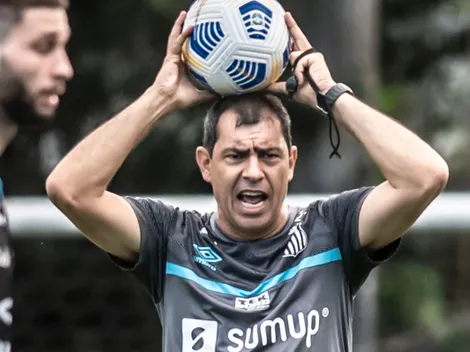 Carille choca a torcida do Santos com recado inesperado