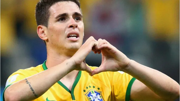 Oscar, alvo de Flamengo e Internacional, é aprovado de última hora no São Paulo. (Photo by Adam Pretty/Getty Images)