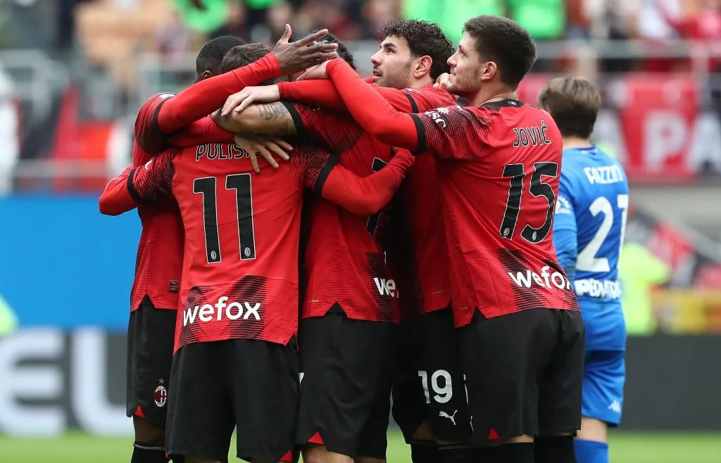 Christian Pulisic of AC Milan  (Photo by Marco Luzzani/Getty Images)