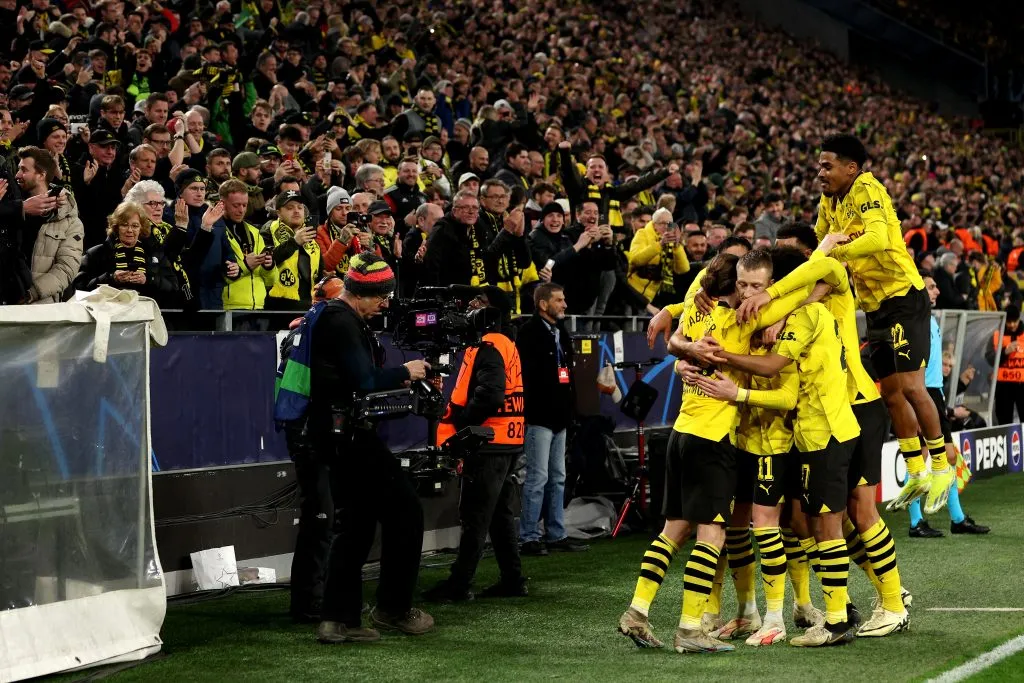 Marco Reus of Borussia Dortmund (Photo by Dean Mouhtaropoulos/Getty Images)