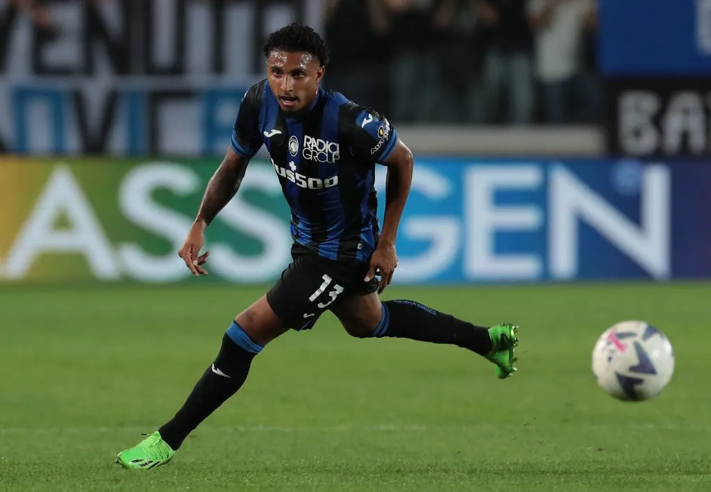 Éderson em ação pela Atalanta (Photo by Emilio Andreoli/Getty Images)