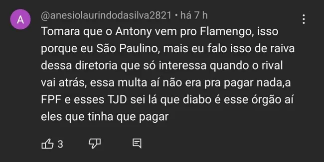 Repercussão via YouTube