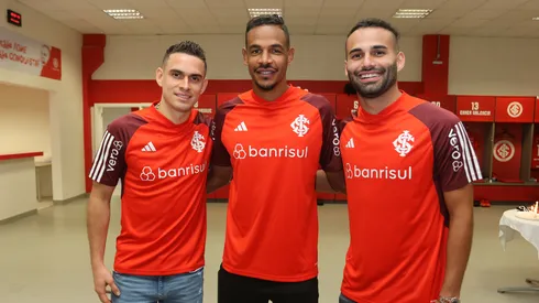 O jogador ainda não vai entrar em campo nesta semana (Foto: Divulgação/Internacional)