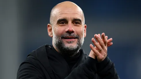 Pep Guardiola, técnico do Manchester City. (Photo by Justin Setterfield/Getty Images)
