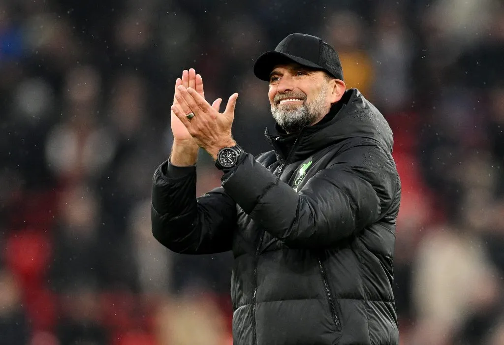 Jurgen Klopp, Manager of Liverpool, (Photo by Michael Regan/Getty Images)