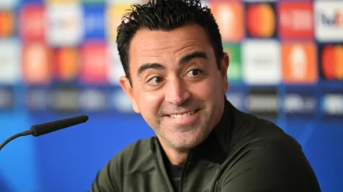 Xavi desabafou após classificação do Barcelona (Foto: Stuart Franklin/Getty Images)
