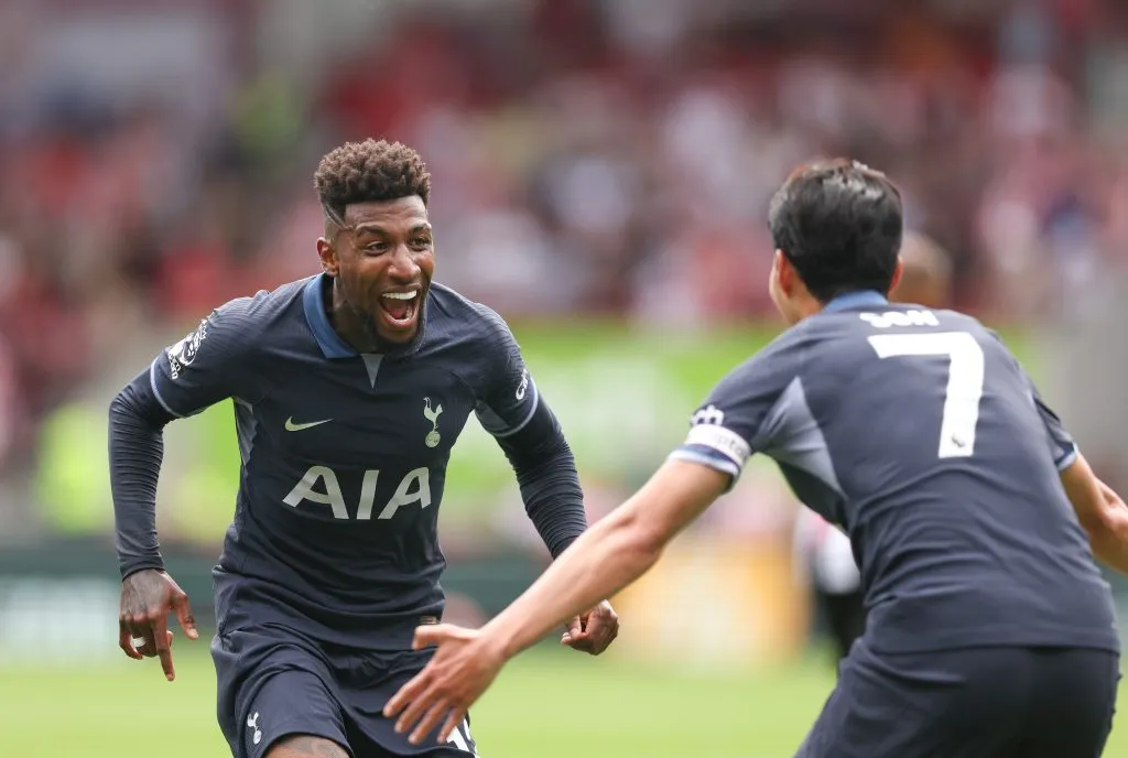 Emerson Royal of Tottenham. (Photo by Julian Finney/Getty Images)