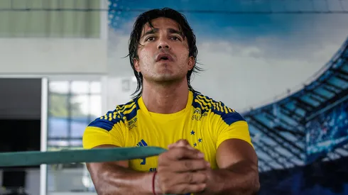 Marcelo Moreno tem forte ligação com o Cruzeiro (Foto: Gustavo Aleixo/Cruzeiro/Divulgação)