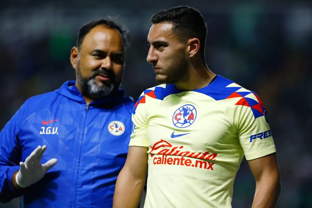 Cáceres em ação pelo América (Photo by Leopoldo Smith/Getty Images)