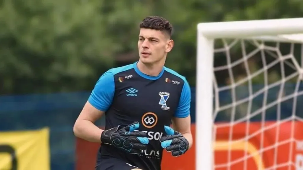 Goleiro do Azuriz virou alvo do Inter (Reprodução/Instagram/Azuriz)