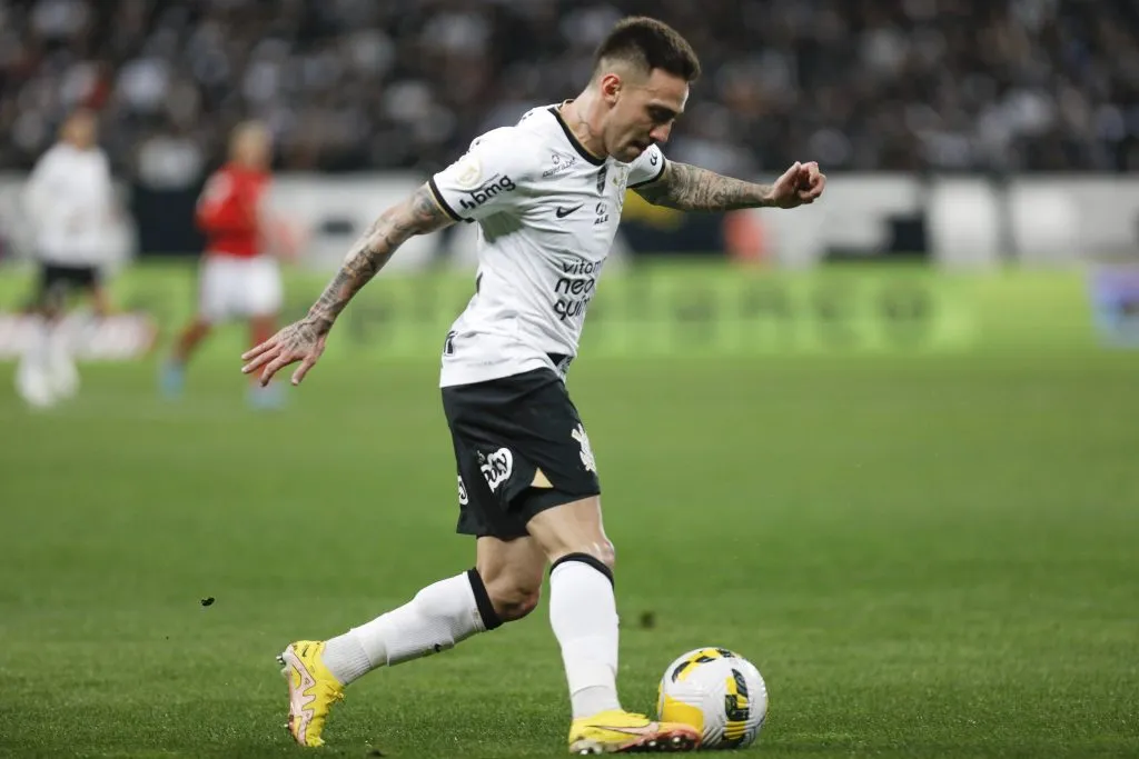 Gustavo Mosquito pelo Corinthians. (Photo by Ricardo Moreira/Getty Images)